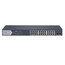 Hikvision DS-3E1526P-SI 24Port Gigabit + 2×Sfp Poe Yönetilebilir 370W Switch
