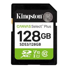Kingston SDS3/128GB 128GB SDXC Canvas Select Plus Gen3 150MB-s C10 UHS-I U1 V10 Hafıza Kartı