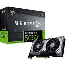 MSI VGA GEFORCE RTX 5060 TI 16G VENTUS 2X OC PLUS RTX5060TI 16GB GDDR7 128B DX12 PCIE 5.0 X16 (3XDP 1XHDMI)
