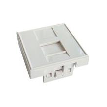 AT-AG 304-W-MS Keystone Jack Takmak İçin Priz Modülü, 1 Port, Panjurlu, 45 x 45 mm