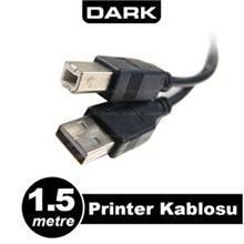 Dark USB 2.0 1.5mt Printer ve Data Kablosu