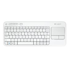 Logitech K400, Q Türkçe, Kablosuz, USB, Touch Klavye, 920-005885, ( Beyaz) - ( Akıllı Televizyonlarla Uyumlu)