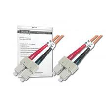 DK-2622-01 Digitus SC-SC Fiber Optik Patch Kablo, 1 metre, Multimode, Duplex, 62.5/125 