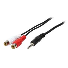 LogiLink CA1045 3.5mm Stereo Erkek - 2 x RCA Dişi Kablo, 5m