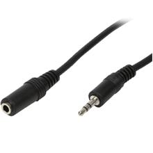 LogiLink CA1055 3.5mm Stereo Erkek - Dişi Kablo, 5m