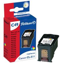 Pelikan Canon CL-511 Uyumlu Renkli Kartuş