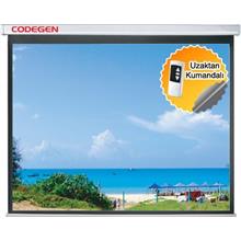 CODEGEN EX18 180x180 Motorlu Projeksiyon Perdesi