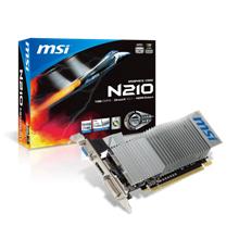 Msi N210-Md1Gd3H/Lp 1 Gb 64Bit Ddr3 16Xhdcp, Dvi+D-Sub+Hdmi , Directx 10.1