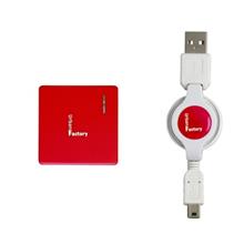 Urban Factory Crazy Dörtlü Usb Çoklayıcı (Kırmızı)