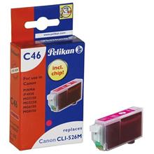 PELİKAN CANON CLI-526M İLE UYUMLU KIRMIZI KARTUŞ