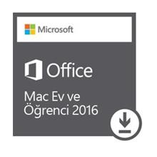 Microsoft GZA-00573 Office Mac Ev ve Öğrenci 2016 - Elektronik Lisans