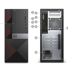 Dell Vostro 3650 TAHMT1703_222_UBU Masaüstü Bilgisayar