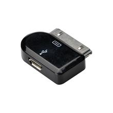 DB-600501-000-S Apple iPod Micro USB Adaptör, Apple 30pin erkek - micro USB B dişi, USB 2.0 uyumlu, UL, siyah renk