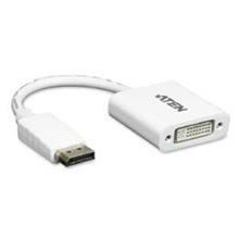 ATEN-VC965 DisplayPort (DP) <-> Dvi Adaptörü, DP Erkek - Dvi-I Dişi, DP1.1a, Dvi1.1, 1920x 1080 @60Hz, Kablolu, 0.20 metre