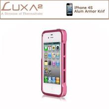LUXA2 Iphone Alum Armor Aluminyum Kılıf - Pembe LHA0074-C