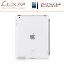 LUXA2 Ipad 3 Tough Case Plus Plastik Kılıf - Beyaz LHA0063-A