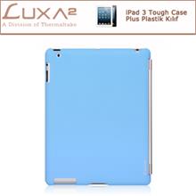 LUXA2 Ipad 3 Tough Case Plus Plastik Kılıf - Mavi LHA0063-B