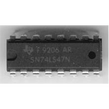 74LS47 BCD TO DECIMAL DECODER/DRIVER