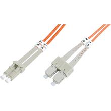 BC-FO-6LCSC-07 Beek LC-SC Fiber Optik Patch Kablo, 7 metre, Multimode, 3.0mm Duplex, 62.5/125, OM 1, LSZH