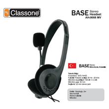 Classone Ah-9088Mv Base Serisi Kulaklık , Mikrofonlu Ve Kablodan Ses Kontrol / Siyah