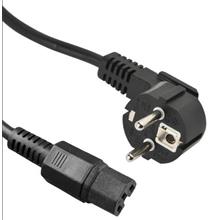 BC-PWR-SCH-C15-030 Beek Güç Kablosu, Schuko-C15, 3 metre, 16A 250V, siyah renk