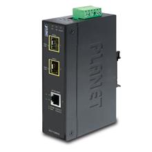 PL-IGT-1205AT Endüstriyel Tip Media Converter<br>
1-port 10/100/1000T <-> 2-port 1000Base-SX/LX/BX SFP/mini-GBIC yuva (Port-1 ve Port-2)<br>
IP-30, -40 ile 75 Derece C

