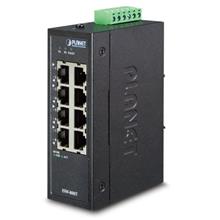 PL-ISW-800T Endüstriyel Tip Yönetilemeyen Kompakt Ethernet Switch (Industrial Unmanaged Ethernet Switch)<br>
8-Port 10/100Base-TX <br>
IP30, 40~75 Derece C