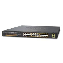 PL-GSW-2620HP Yönetilemeyen Switch (Unmanaged Switch) <br>
24-Port 10/100/1000T 802.3at/af PoE+ Injector (Per port 30.8 watt) (PoE Güç Bütçesi maks. 220 watt)<br>
2 x 1000Base-X mini-GBIC/SFP yuva