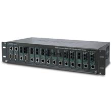 PL-MC-1500R 19-inch 15-Slot Media Converter Chassis (AC Power)