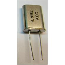 QM004.9152 KRISTAL, 4,9152 MHz HC-18/U