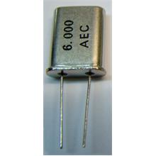 QM006.0 KRISTAL, 6,0 MHz HC-18/U