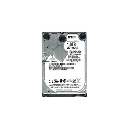 Wd10Juct - Wd Av-25 7X24 2.5" 1Tb 64Mb Sata 3Gb/S Guv.Hdd