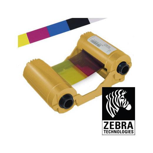 Zebra 800033-340 Renkli Ribbon Zxp3 Ymcko Tek Yüze 280 Baskı