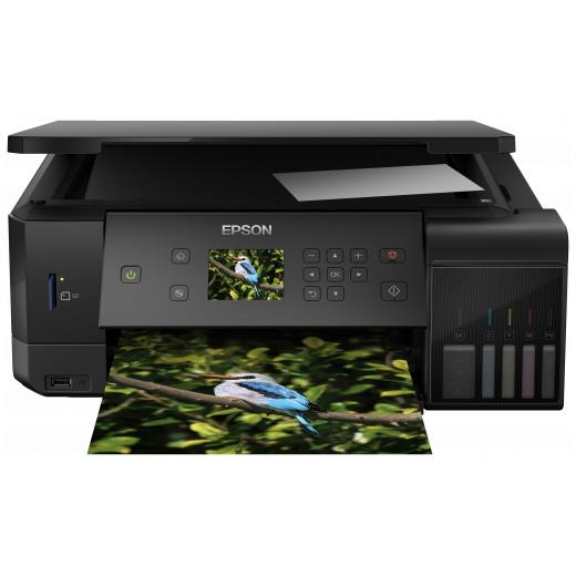 Epson L7160 Yazıcı-Tarayıcı-Fotokopi Renkli Mürekkep Tanklı Yazıcı Dubleks WI-FI Ethernet (5 RENK)