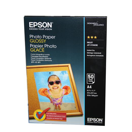 Epson A4 200Gram 50li Fotoğraf Kağıdı S042539