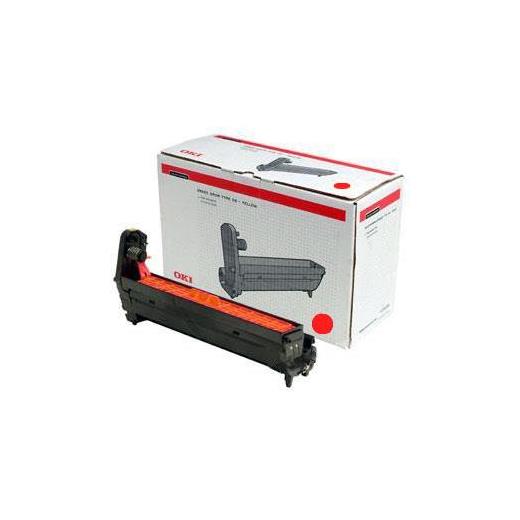 Oki C-5100-5200-5300-5400  Kırmızı Drum (42126606)(Oki 42126606)