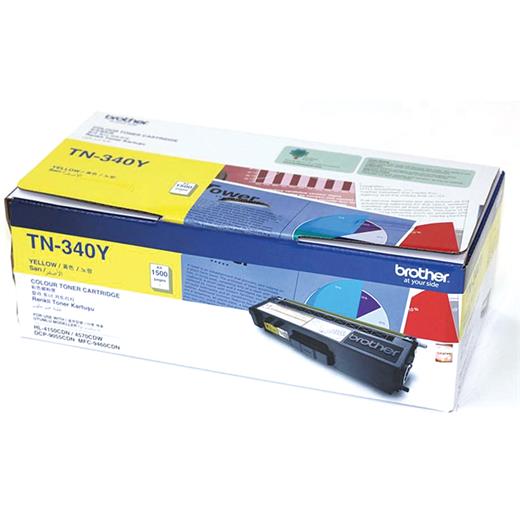 Brother Tn-340Y Hl-4150 1.500 Syf. Sarı Toner 