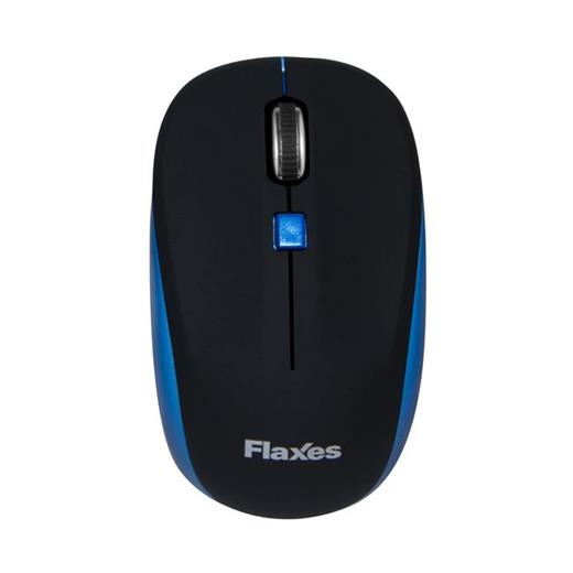 Flaxes Flx-925Ms Kablosuz 2,4 Ghz Siyah Mavi Mouse