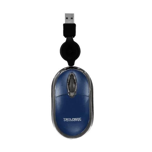 Trilogic M11U Mavi Makaralı Usb Mouse