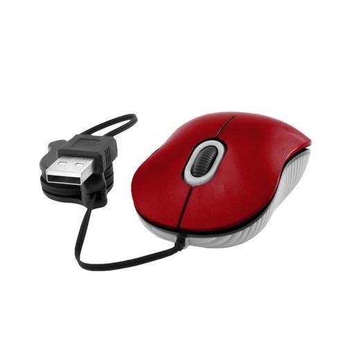Trilogic M28U Kırmızı Makaralı Usb Mouse 