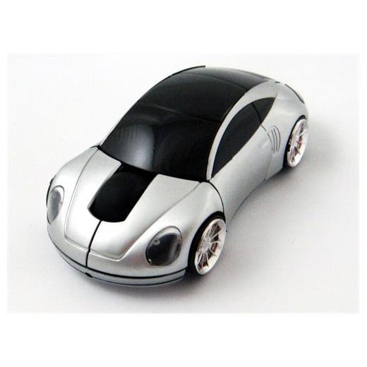 Trilogic M20U Gümüş Usb 3D Siyah Araba Mouse