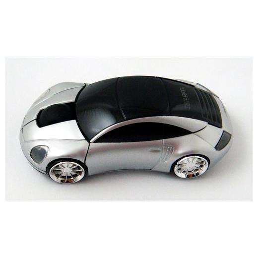 Trilogic M20U Gümüş Usb 3D Siyah Araba Mouse