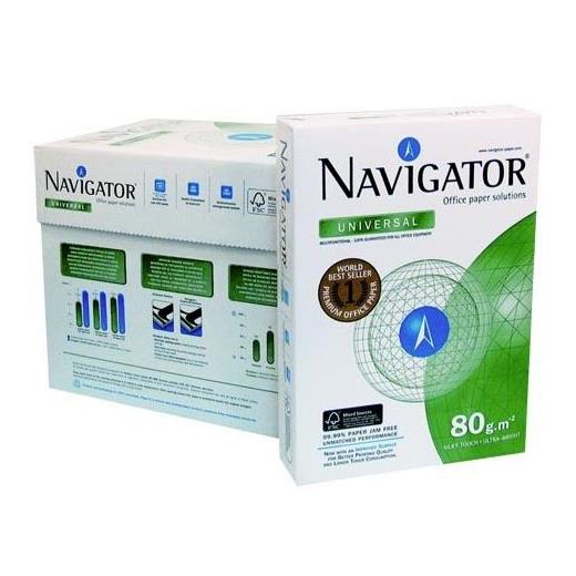 Navigator A4 Fotokopi Kağıdı 80gr-500 lü 1 koli=5 paket 1 Palet = 225 paket
