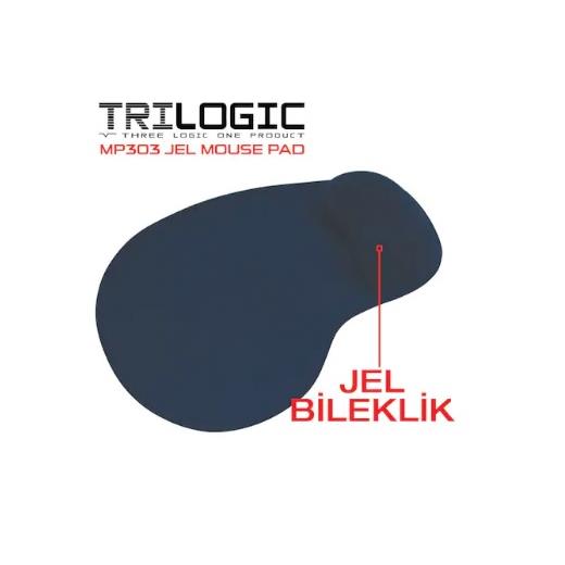 Trilogic MP303 Jel Mousepad Lacivert