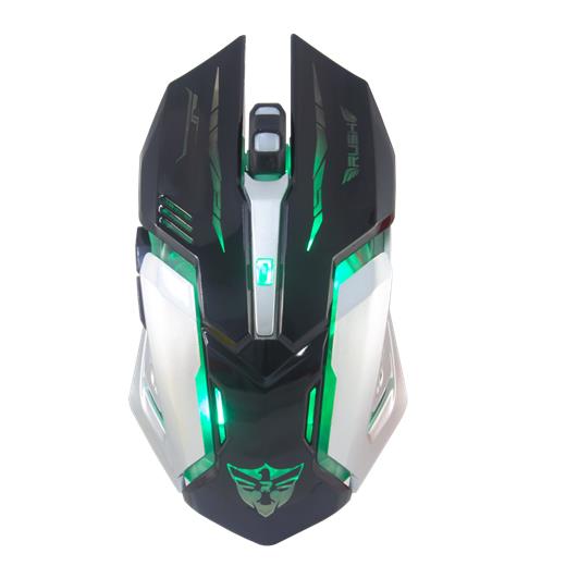 Rush RM23B Kablosuz Mouse 6D 2400DPI Şarz Edilebilir LED Mouse