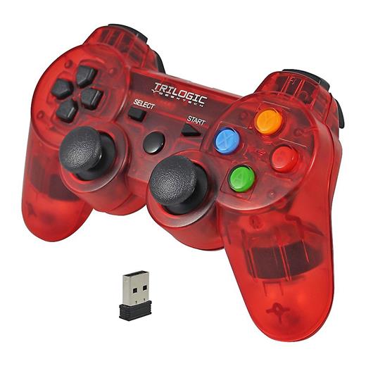 Trilogic GW809 Kırmızı Glare 2.4G Wireless PC/PS3 Gamepad