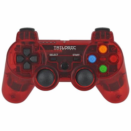 Trilogic GW809 Kırmızı Glare 2.4G Wireless PC/PS3 Gamepad