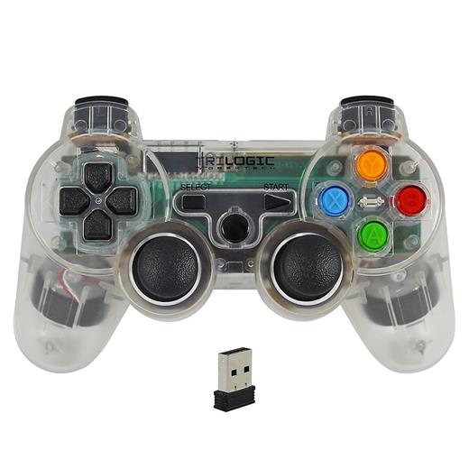 Trilogic GW809 Şeffaf Glare 2.4G Wireless PC/PS3 Gamepad