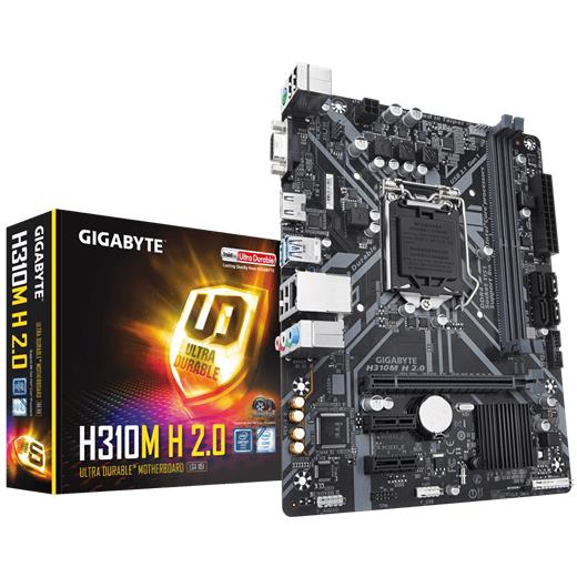 Gigabyte H310M H 2.0 Intel 1151Pin 2666Mhz Ddr4 Ma