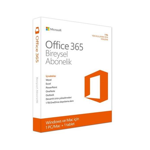 Microsoft QQ2-00521 Office 365 Bireysel 1 Yıllık 1 Kullanıcı